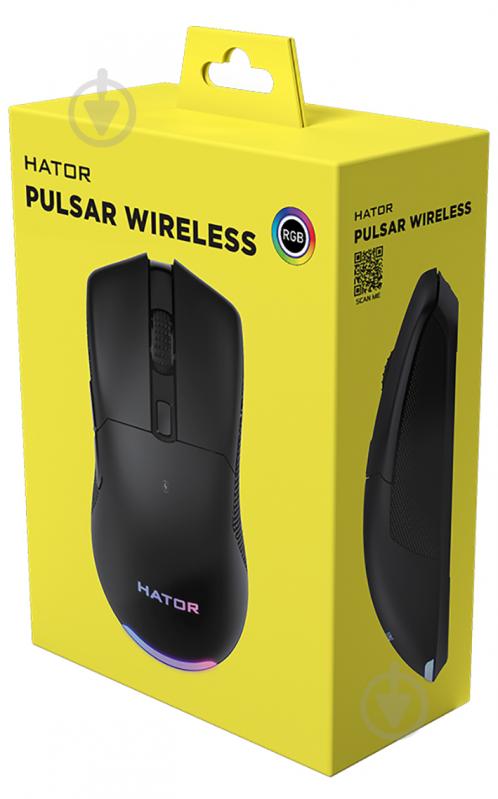 Мышка беспроводная Hator Pulsar Wireless white (HTM-316) - фото 7