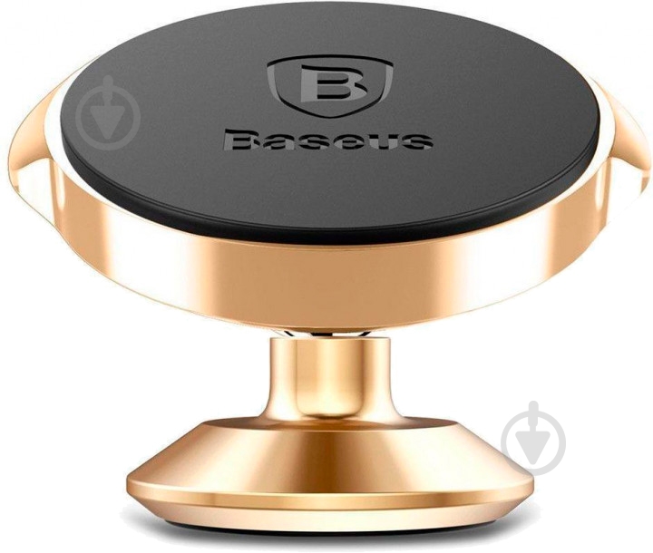 Автодержатель Magnetic Vertical type BASEUS SUER-B0V золотистый - фото 1
