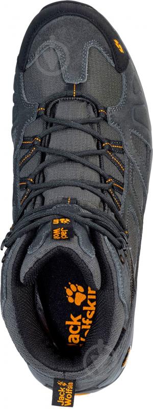 Черевики Jack Wolfskin VOJO HIKE MID TEXAPORE MEN 4011361-3800 р.12 сірий - фото 5