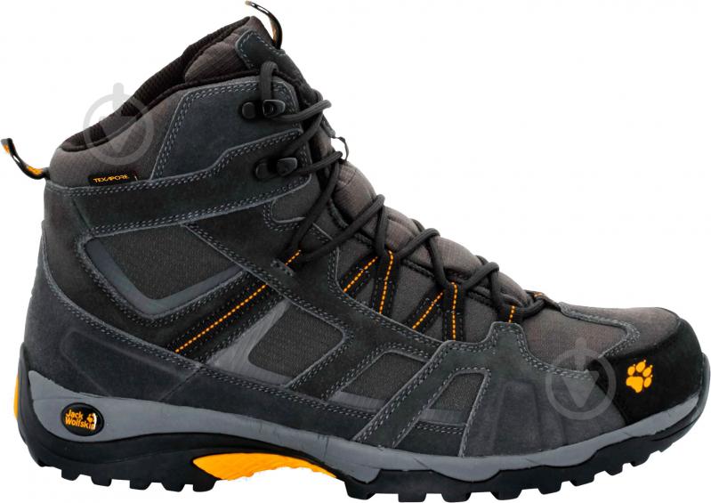 Черевики Jack Wolfskin VOJO HIKE MID TEXAPORE MEN 4011361-3800 р.12 сірий - фото 3