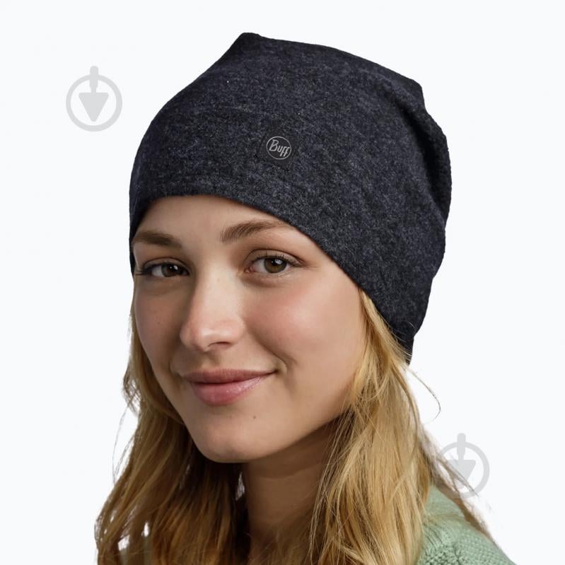 Шапка BUFF MERINO FLEECE BEANIE 129446.999.10.00 р.one size чорний - фото 4