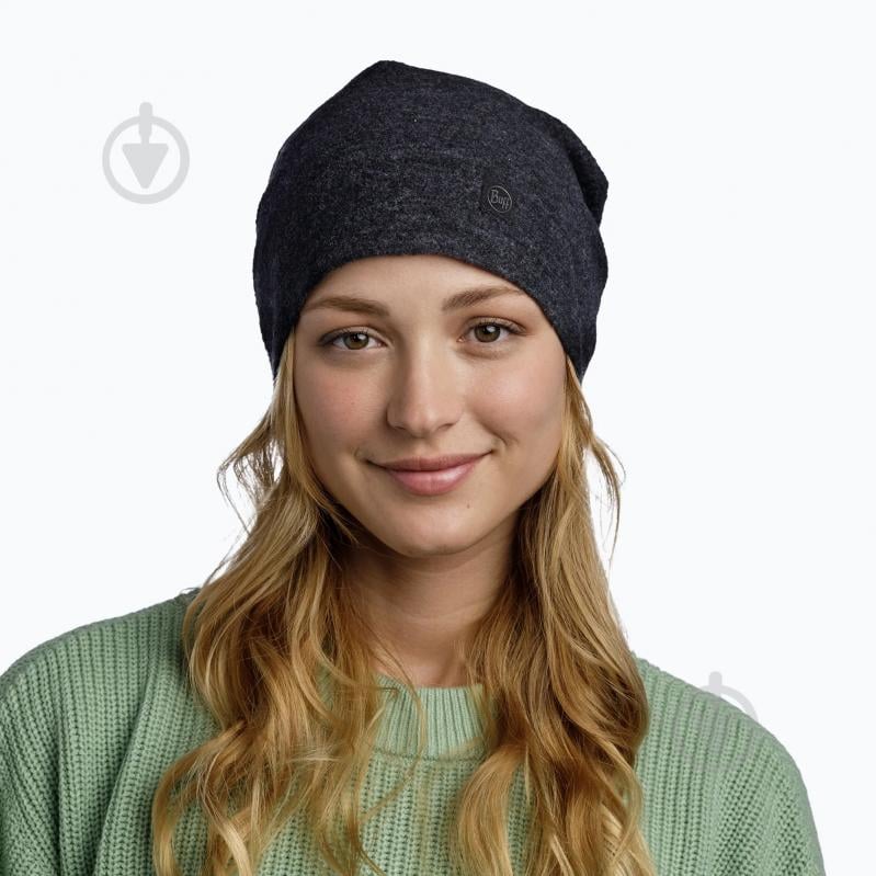 Шапка BUFF MERINO FLEECE BEANIE 129446.999.10.00 р.one size чорний - фото 5