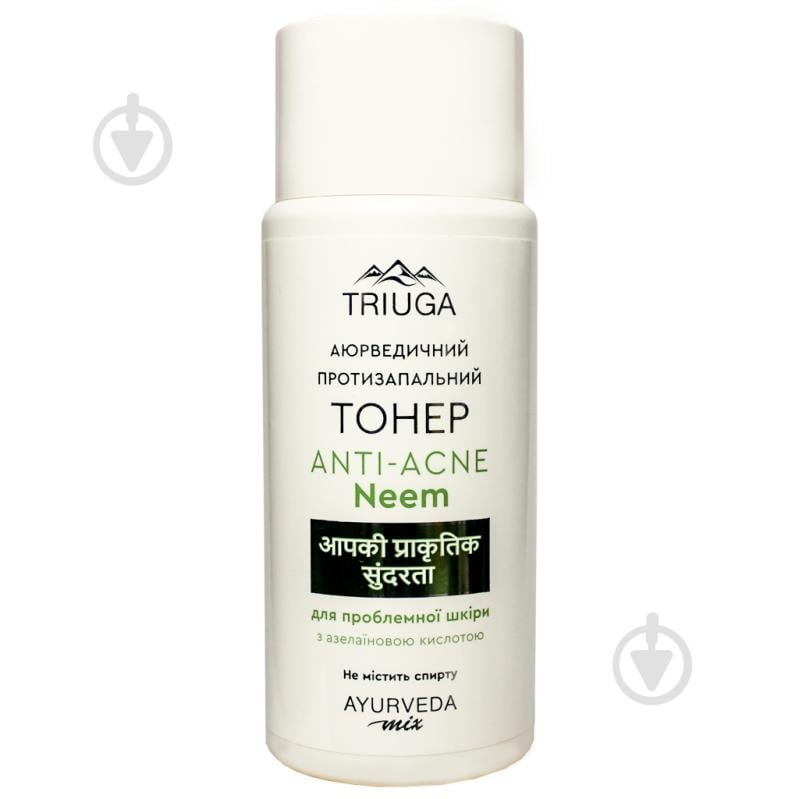 Тонер Triuga Herbal ANTI- ACNE Аюрведический ПРОТИВОВОСПАЛИТЕЛЬНЫЙ «Neem» для проблемной кожи 200 мл - фото 1