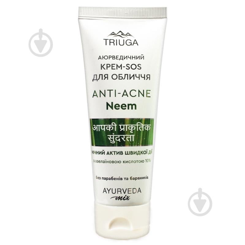 Крем для обличчя нічний Triuga Herbal ANTI- ACNE Neem SOS 75 мл - фото 1