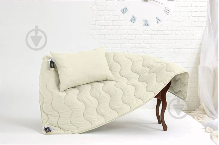 Одеяло антиалергенное с тенсель Eco №1638 (2200002647960) 172x205 см MirSon кремовый - фото 3 Одеяло антиалергенное с тенсель Eco №1638 (2200002647960) 172x205 см MirSon кремовый - фото 3