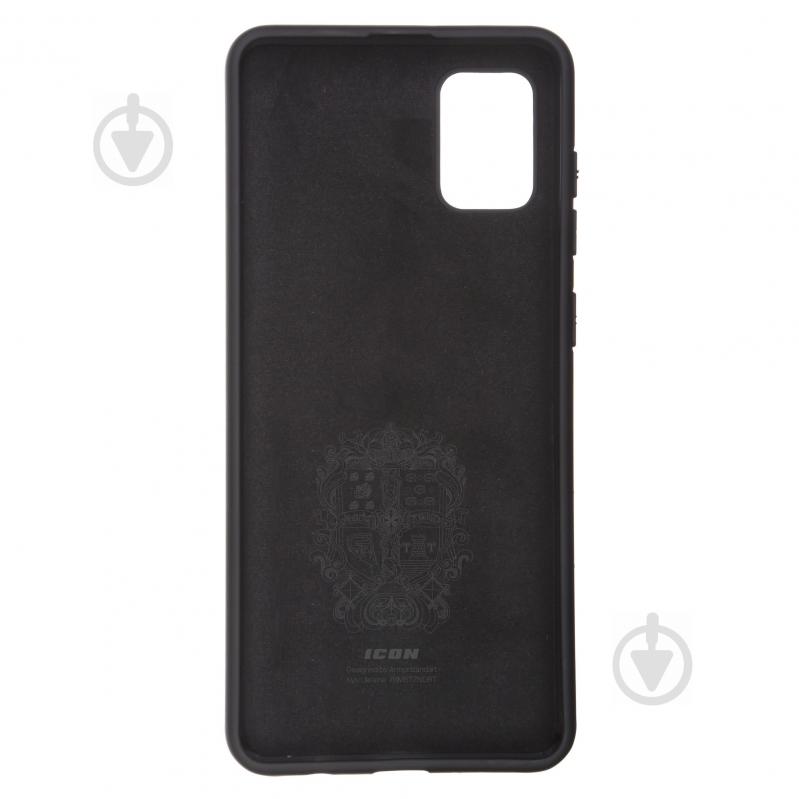 Накладка на корпус Armorstandart ICON Case для Samsung A31 (A315) Black (ARM56371) - фото 2