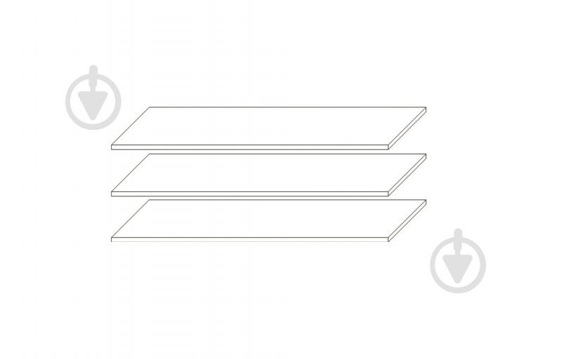 Полиці SOKME 3Д, 4Д Франческа - фото 1