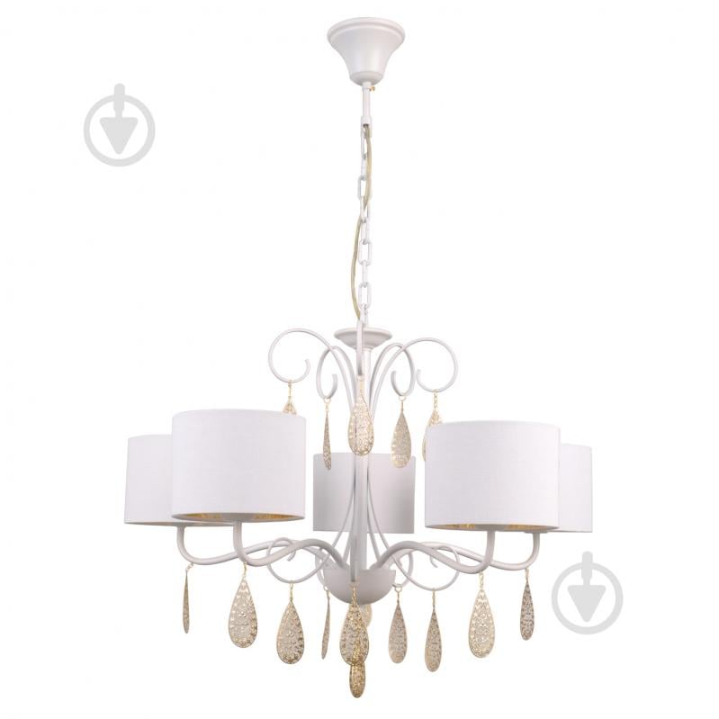 ВИТРИНА! Люстра Victoria Lighting 5x40 Вт E14 белый Grace/SP5 - фото 1