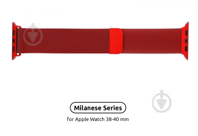 Ремешок Armorstandart Milanese Loop Band для Apple Watch All Series 38-40mm rose ARM54389 - фото 2