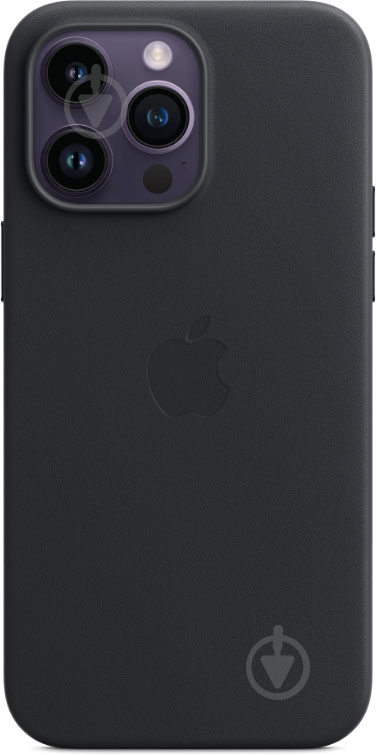 Чехол Apple Leather Case with MagSafe для iPhone 14 Pro Max midnight (MPPM3ZM/A) - фото 1