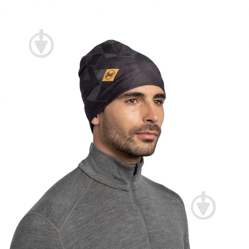 Шапка BUFF ECOSTRETCH BEANIE 134670.901.10.00 р.one size чорний - фото 5