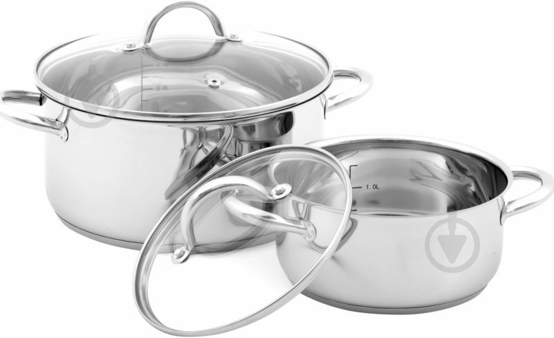 Набор кастрюль SA-15006GZ 2 шт. - фото 1 Набор кастрюль SA-15006GZ 2 шт. - фото 1