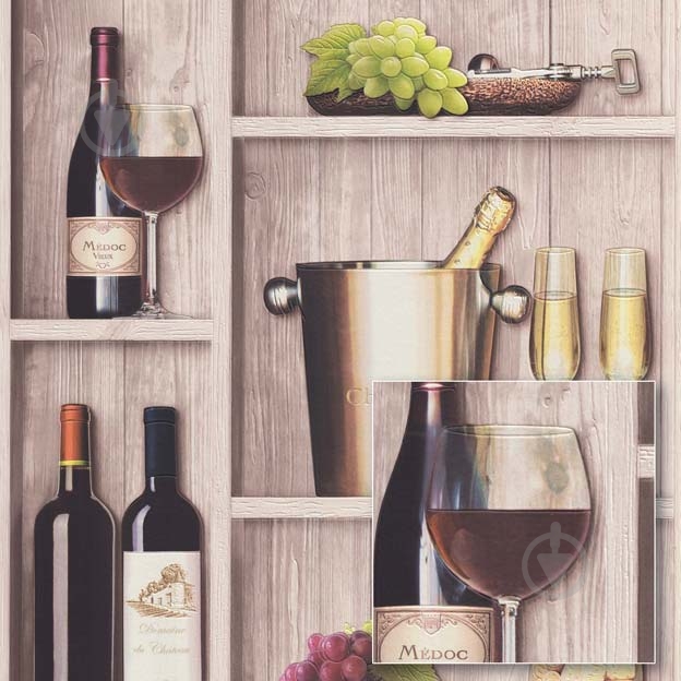 Обои виниловые горячего тиснения Sintra Decoration 560118 0,53x10,05 м - фото 1