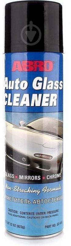 Очиститель стекол (160212) ABRO 623 мл - фото 1 Очиститель стекол (160212) ABRO 623 мл - фото 1