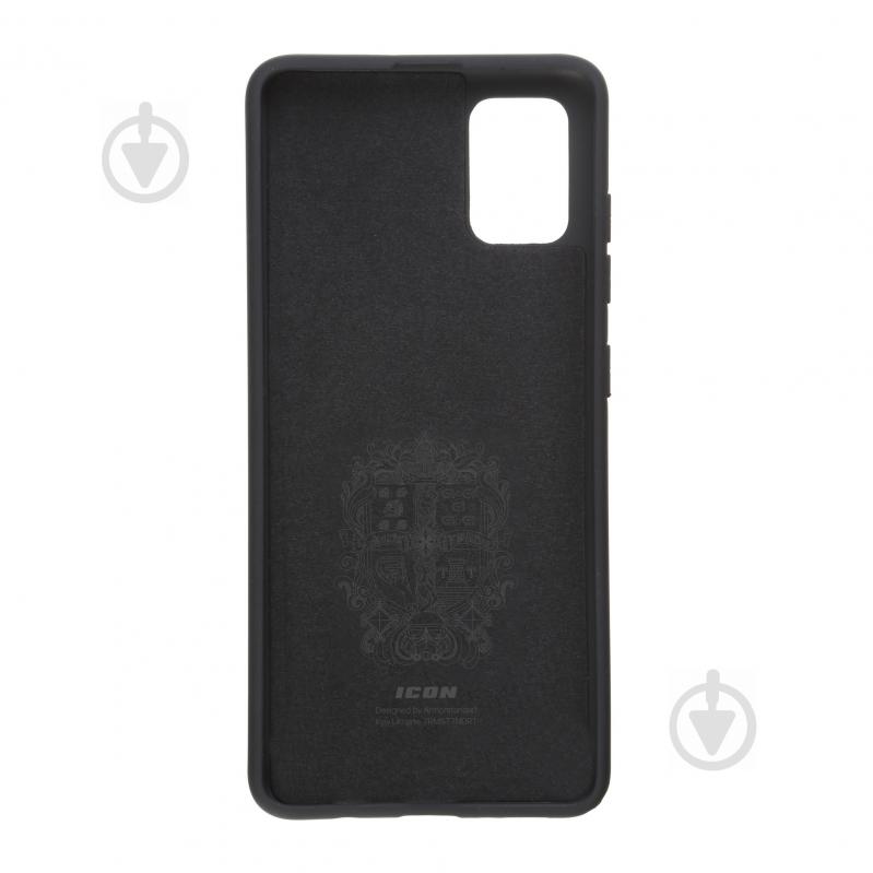 Накладка на корпус Armorstandart ICON Case для Samsung A51 (A515) Black (ARM56337) - фото 2