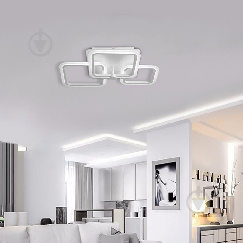 Люстра потолочная Eurolamp без цоколя белый LED-LS-65-M23(white) - фото 4