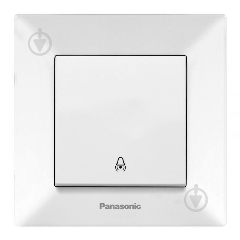 Кнопка дзвінка Panasonic Arkedia Slim білий 480300036 - фото 1