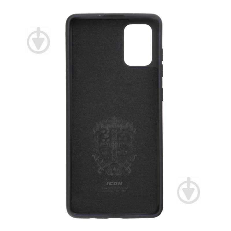 Накладка на корпус Armorstandart ICON Case для Samsung A71 (A715) Black (ARM56342) - фото 2