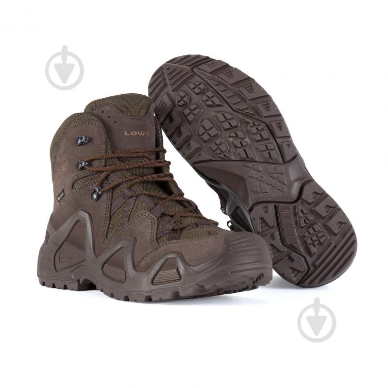 Черевики тактичні Lowa "ZEPHYR GTX® MID TF" р.41,5 dark brown - фото 2