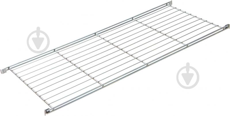 Полка для гардеробной системы Kolchuga 850x355 мм серебряный - фото 1