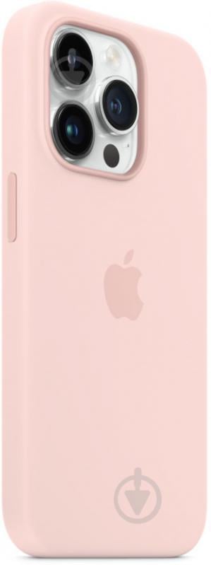 Чохол Apple Silicone Case with MagSafe для iPhone 14 Pro chalk pink (MPTH3ZM/A) - фото 2