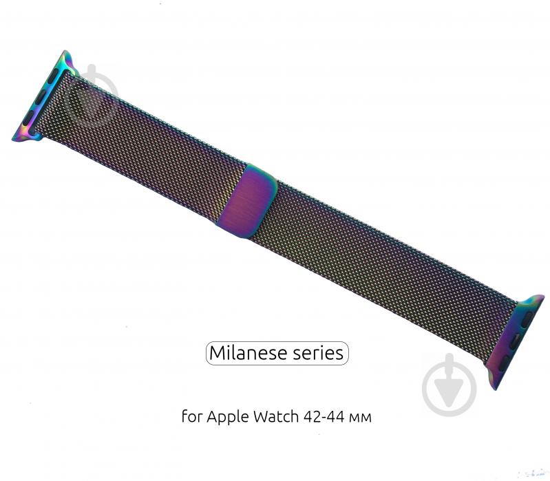 Ремінець Armorstandart Milanese Loop для Apple Watch All Series 42-44 mm rainbow ARM50698 - фото 2