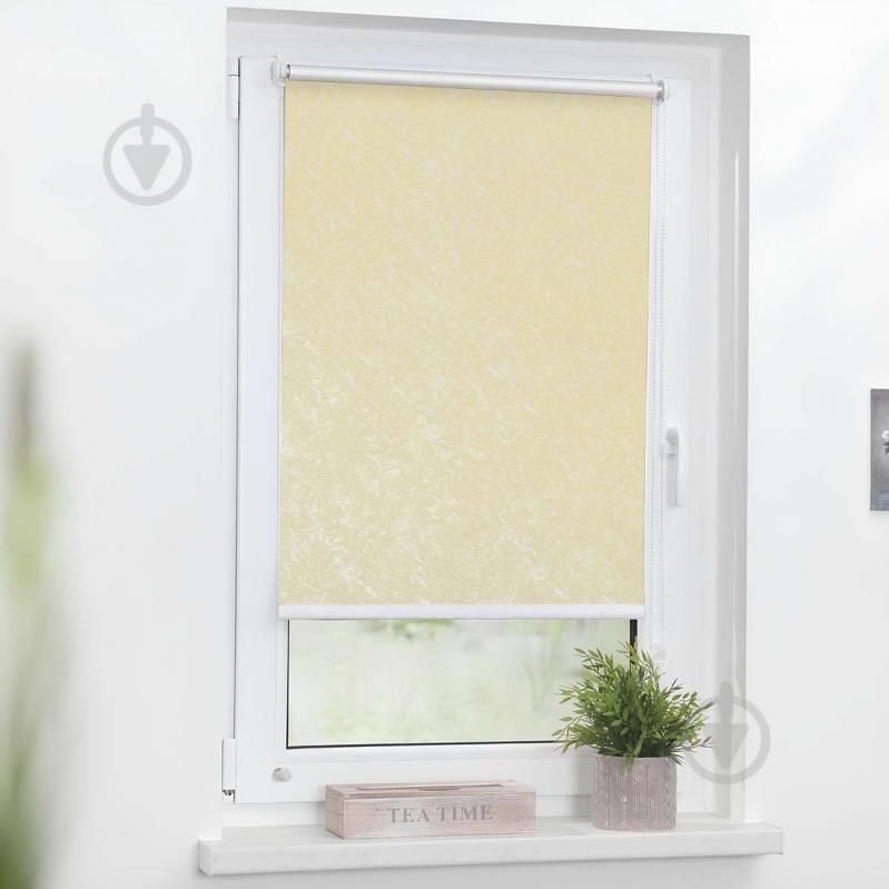 Ролета blackout мини Rollotex MIRACLE с фиксацией под наклон молочная 71x150 см - фото 2 Ролета blackout мини Rollotex MIRACLE с фиксацией под наклон молочная 71x150 см - фото 2