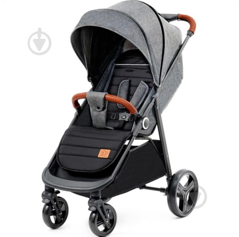 Коляска прогулянкова Kinderkraft Grande Plus Grey KSGRAN00GRY0000 - фото 1