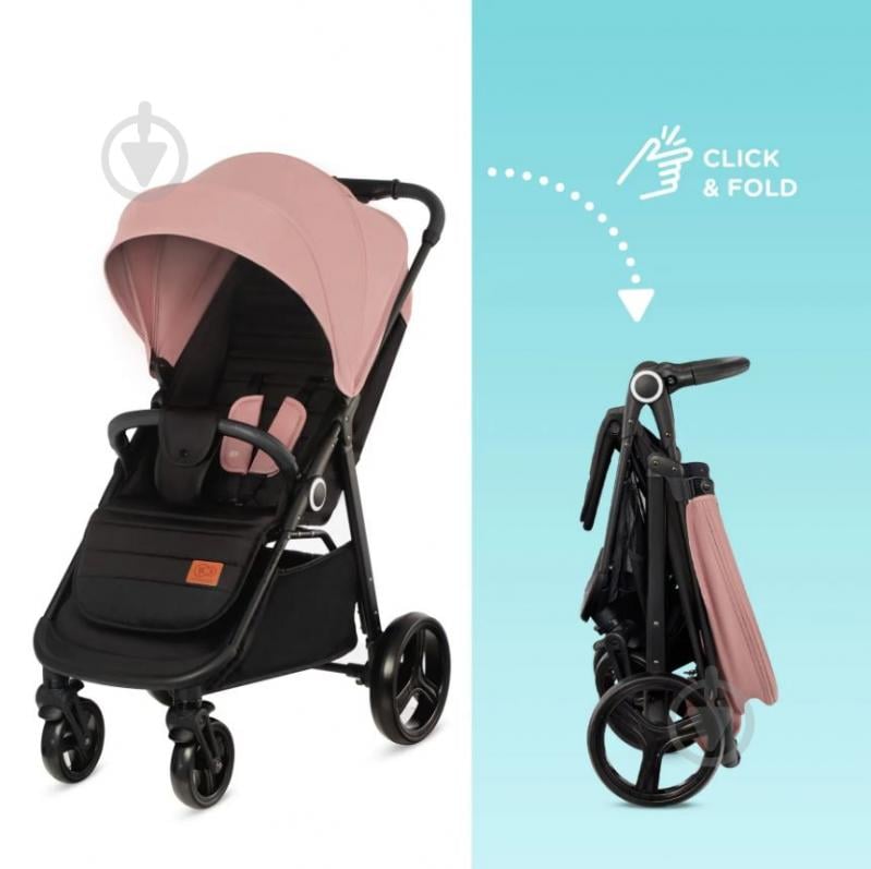 Коляска прогулянкова Kinderkraft Grande Plus Pink KSGRAN00PNK0000 - фото 9