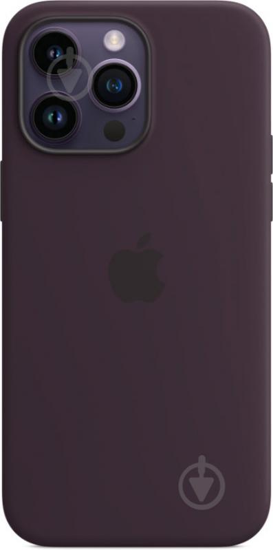 Чохол Apple Silicone Case with MagSafe для iPhone 14 Pro Max elderberry (MPTX3ZM/A) - фото 1