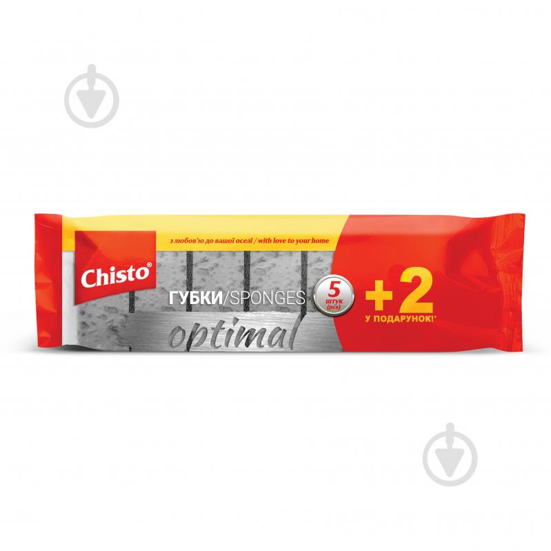 Губка для кухни Chisto Optimal 5 шт. - фото 1