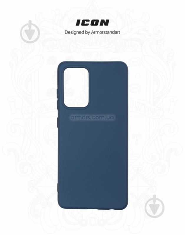 Чехол-накладка Armorstandart ICON Case для Samsung A52 (A525) Dark Blue (ARM58245) - фото 3