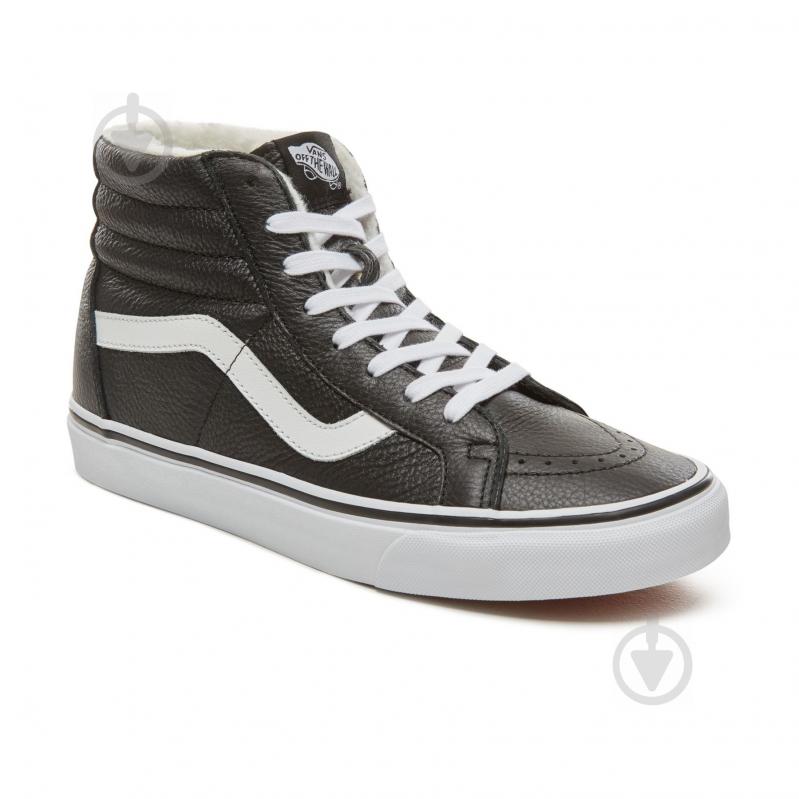 Кеди Vans UA SK8-Hi Reissue (Leather/, 4.5, M VA2XSBEU1 р.37 чорний - фото 4