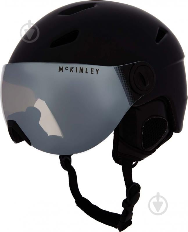 Шолом McKinley Pulse S3 Visor HS-016 409094-050 S чорний - фото 1