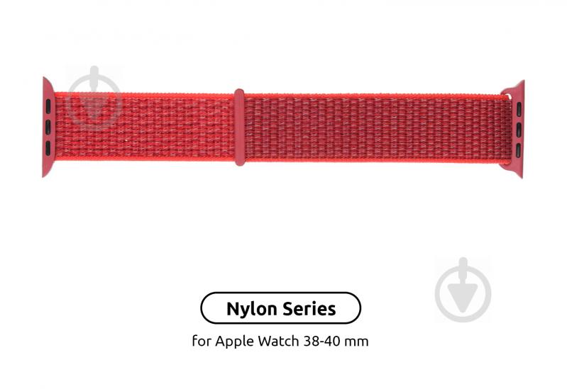 Ремінець Armorstandart Nylon Band для Apple Watch 38/40 mm hibiscus ARM57852 - фото 2