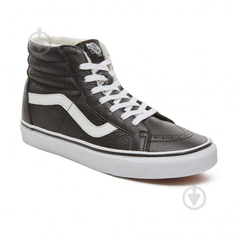 Кеди Vans UA SK8-Hi Reissue (Leather/, 4.5, M VA2XSBEU1 р.39 чорний - фото 4