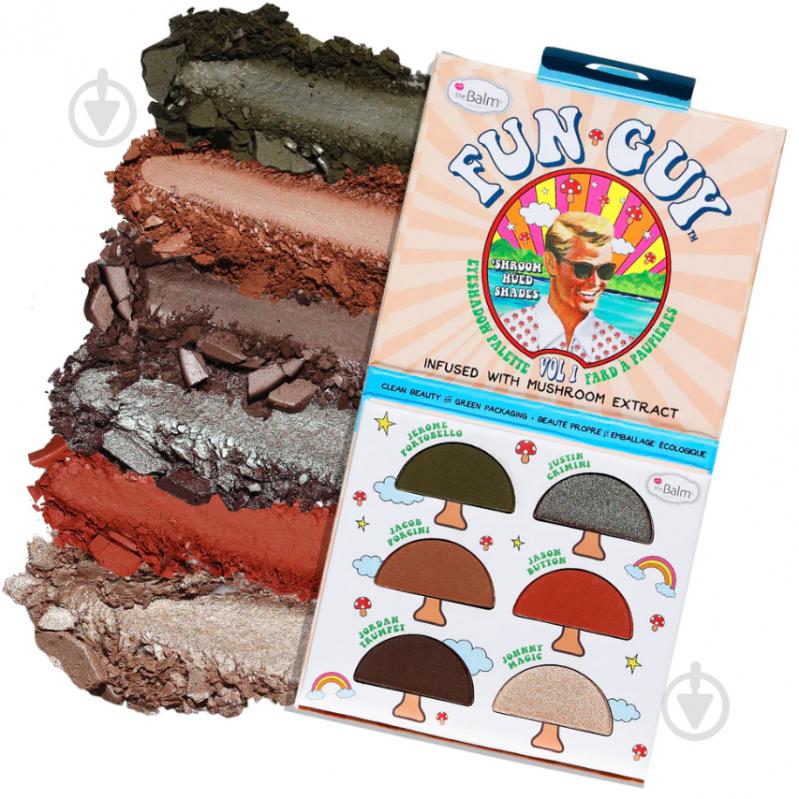 Палетка theBalm Fun Guy Eyeshadow Palette 7,2 г - фото 2