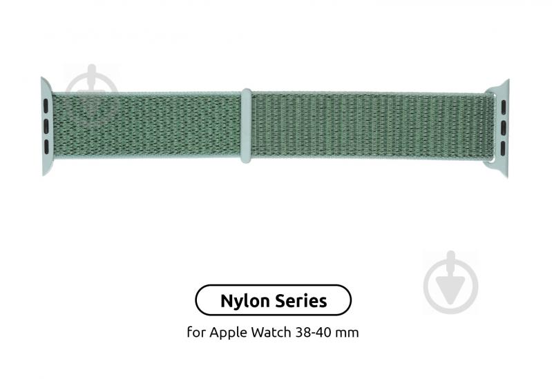 Ремінець Armorstandart Nylon Band для Apple Watch 38/40 mm mint ARM57850 - фото 2