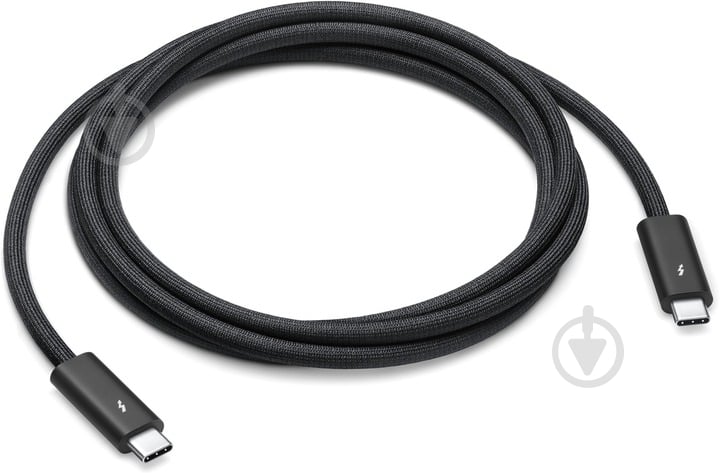 Кабель Apple Thunderbolt 4 USB-C Pro 1,8 м черный (MW5J3ZM/A) - фото 1