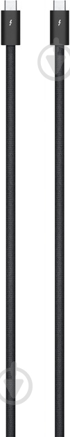 Кабель Apple Thunderbolt 5 USB-C Pro 1 м черный (MC9C4ZM/A) - фото 3
