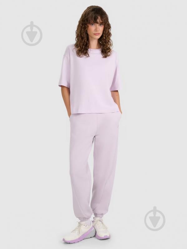 Футболка 4F TSHIRT F2350 4FWAW25TTSHF2350-52S р.S фиолетовый - фото 4