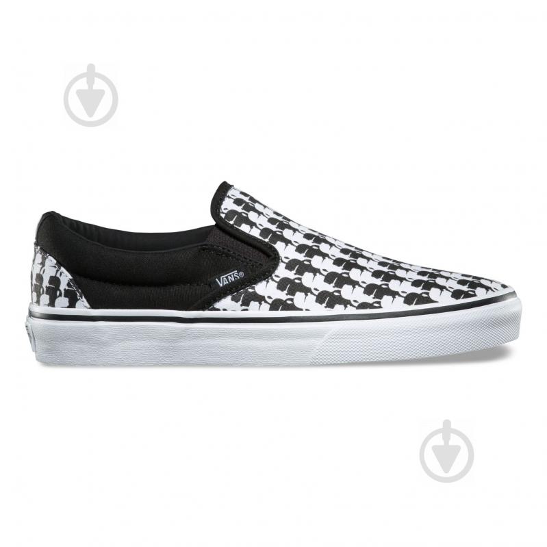 Кеди Vans UA CLASSIC SLIP-ON (KARL LAGER VA38F7OEK р.36,5 білий - фото 1