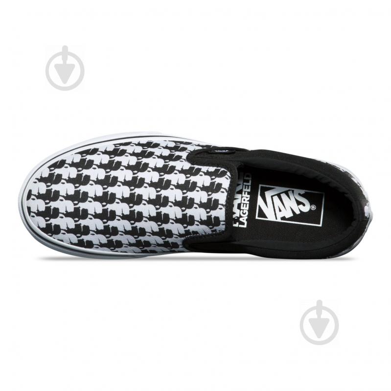 Кеди Vans UA CLASSIC SLIP-ON (KARL LAGER VA38F7OEK р.38 білий - фото 2