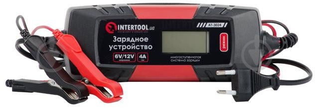 Зарядное устройство Intertool AT-3024 4 А 120 А/год (051325542) - фото 4 Зарядное устройство Intertool AT-3024 4 А 120 А/год (051325542) - фото 4
