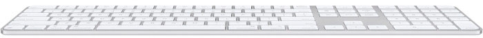 Клавиатура беспроводная Apple Magic Keyboard with Touch ID UA Bluetooth/USB (MXK73UA/A) white - фото 2