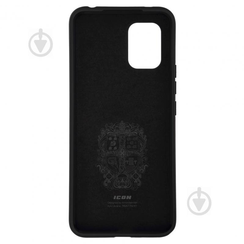 Чохол-накладка Armorstandart ICON Case Black (ARM56874) для Xiaomi Mi Note 10 Lite - фото 2