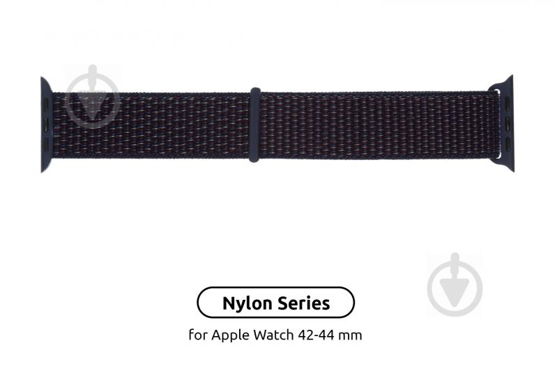 Ремінець Armorstandart Nylon Band для Apple Watch 42/44 mm indigo ARM57862 - фото 1