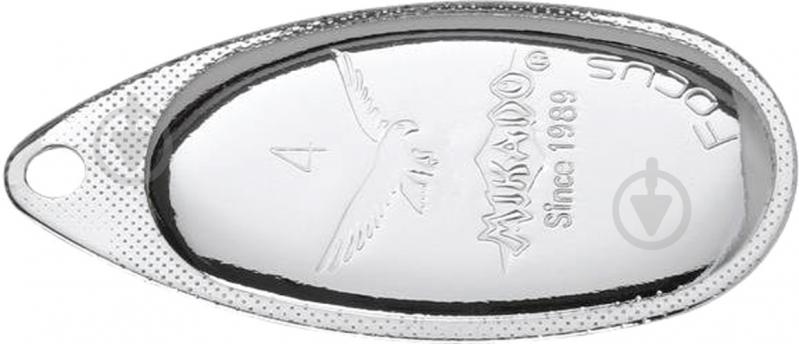 Блесна Mikado вращающаяся Focus №2 4 г silver - фото 1