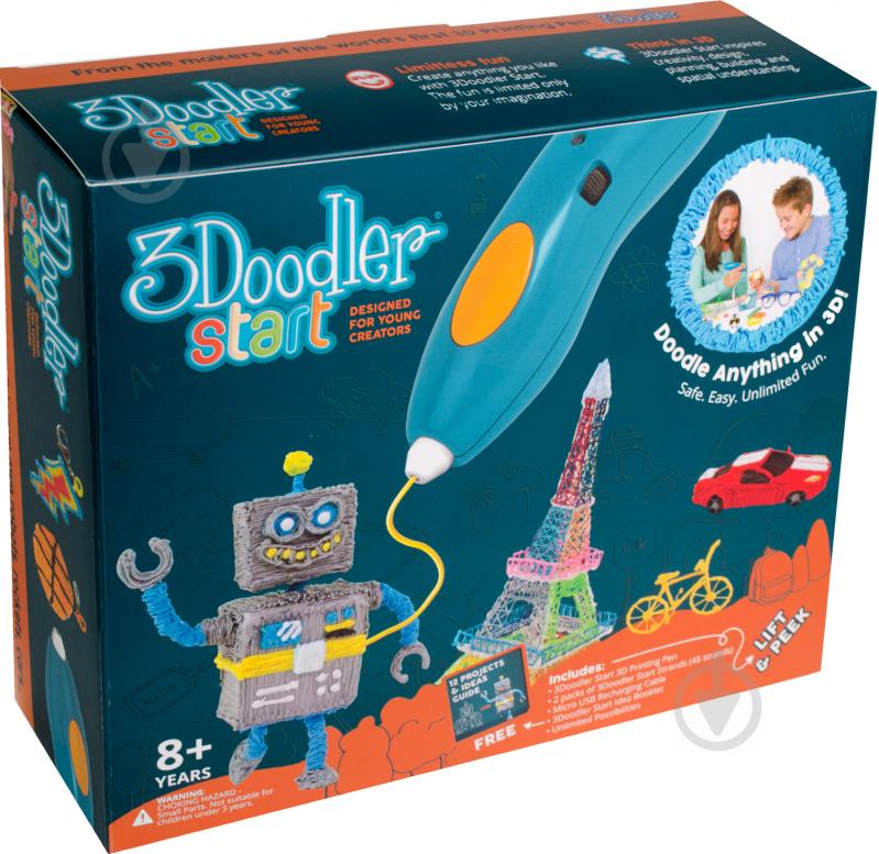 3D-ручка 3Doodler Start Креатив 3DS-ESST-E-R - фото 4