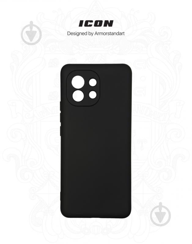 Чохол-накладка Armorstandart ICON Case Black (ARM58256) для Xiaomi Mi 11 - фото 3